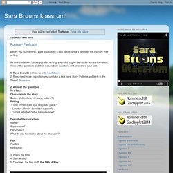 Sara Bruuns klassrum: Texttyper