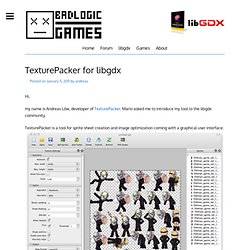 TexturePacker for libgdx