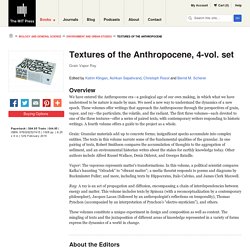 Textures of the Anthropocene
