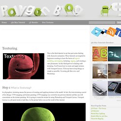 Texturing Polygon Blog 3ds Max Tutorials