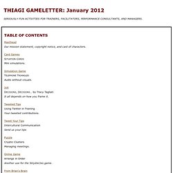 TGL: January 2012