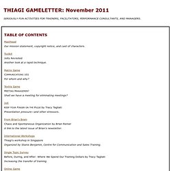 TGL: November 2011