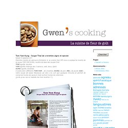 Gwen's cooking
