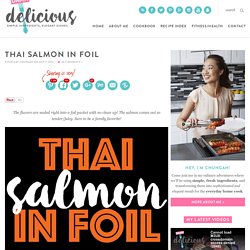 Thai Salmon in Foil
