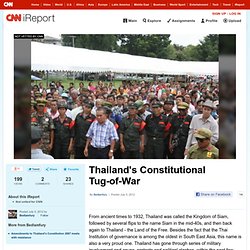 Thailand's Constitutional Tug-of-War