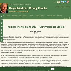 The Real Thanksgiving Day — Our Presidents Explain