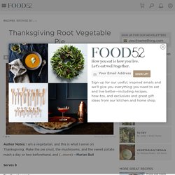 Thanksgiving Root Vegetable Pie recipe on Food52.com