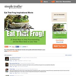 Eat That Frog Inspirational Movie - Movie
