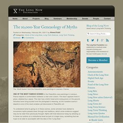 The 10,000-Year Geneaology of Myths