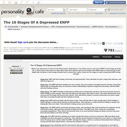 The 10 Stages Of A Depressed ENFP