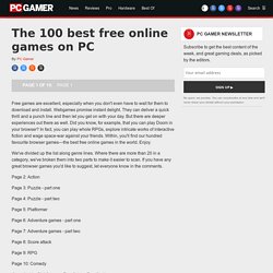 The 100 best free online games on PC