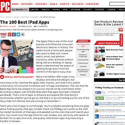 The 100 Best iPad Apps