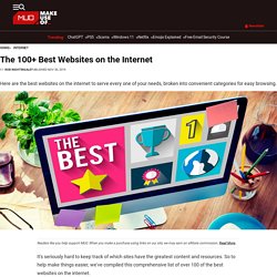 The 100+ Best Websites on the Internet