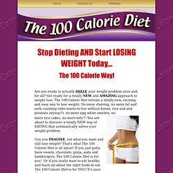 The 100 Calorie Diet