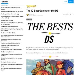 The 12 Best Games for the DS
