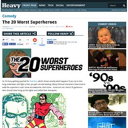The 20 Worst Superheroes