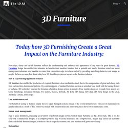 The 3D AS - 3D Furniture