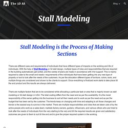 The 3D AS - Stall Modeling