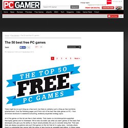 The 50 best free PC games