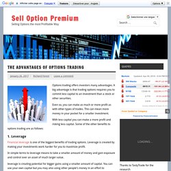 The Advantages of Options Trading