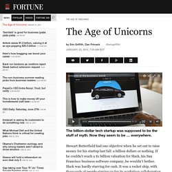 The Age of Unicorns