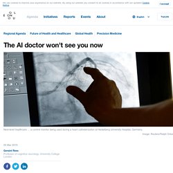 The AI doctor won't see you now