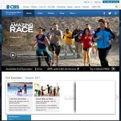 Amazing Race: Watch Episodes and Video and Join the Ultimate Fan Community
