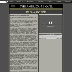 The American Novel . Video