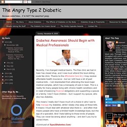 The Angry Type 2 Diabetic