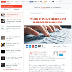The API Economy and You