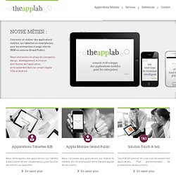 The APP Lab - Applications iPhone, iPad, Android, BlackBerry
