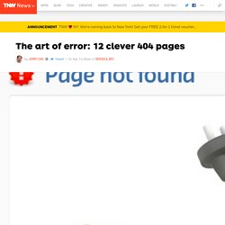 The Art of Error: Clever 404 Pages