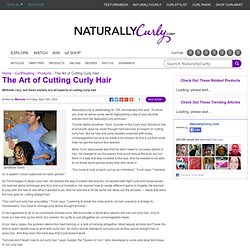 The Art of Cutting Curly Hair
