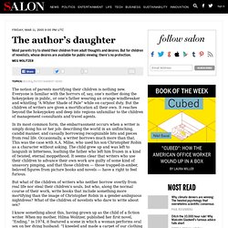 The author’s daughter