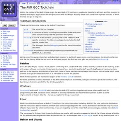 The AVR GCC Toolchain - AVR-Eclipse 3.1 Beta 3