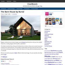 The Barn House by Buro2