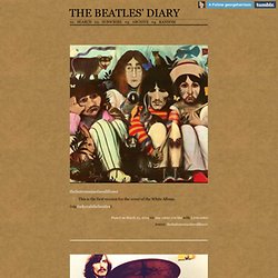 The Beatles' diary -Photo tumblr blog