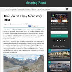 The Beautiful Key Monastery, India