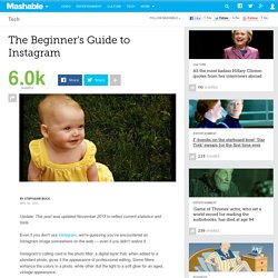 The Beginner's Guide to Instagram