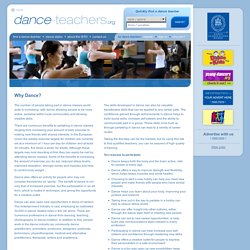The Benefits of Dance