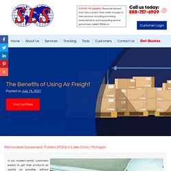 The Benefits of Using Air Freight