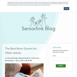 The Best Brain Games for Seniors