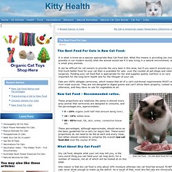 The Best Food For Cats