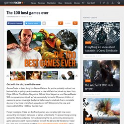 The 100 best games of all time