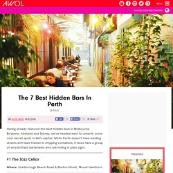 The 7 Best Hidden Bars In Perth