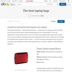 The best laptop bags