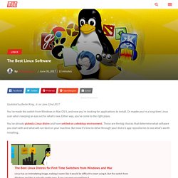 The Best Linux Software
