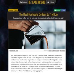The Best Nootropic Coffees to Try Now