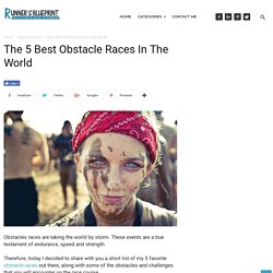 The 5 Best Obstacle Races In The World