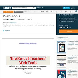 The Best of Teachers Web Tools